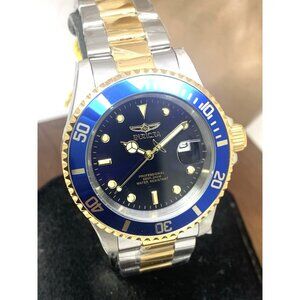 Invicta Men's Watch 26972 Pro Diver Blue Dial 2-Tone Stainless Steel Quartz 40mm